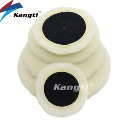 3/5/6/7inch 3Ｍ Premium Quality Knit Buffing Pad Self-adhesive Wool Polishing Wheel Car Motorcycle Paint Care