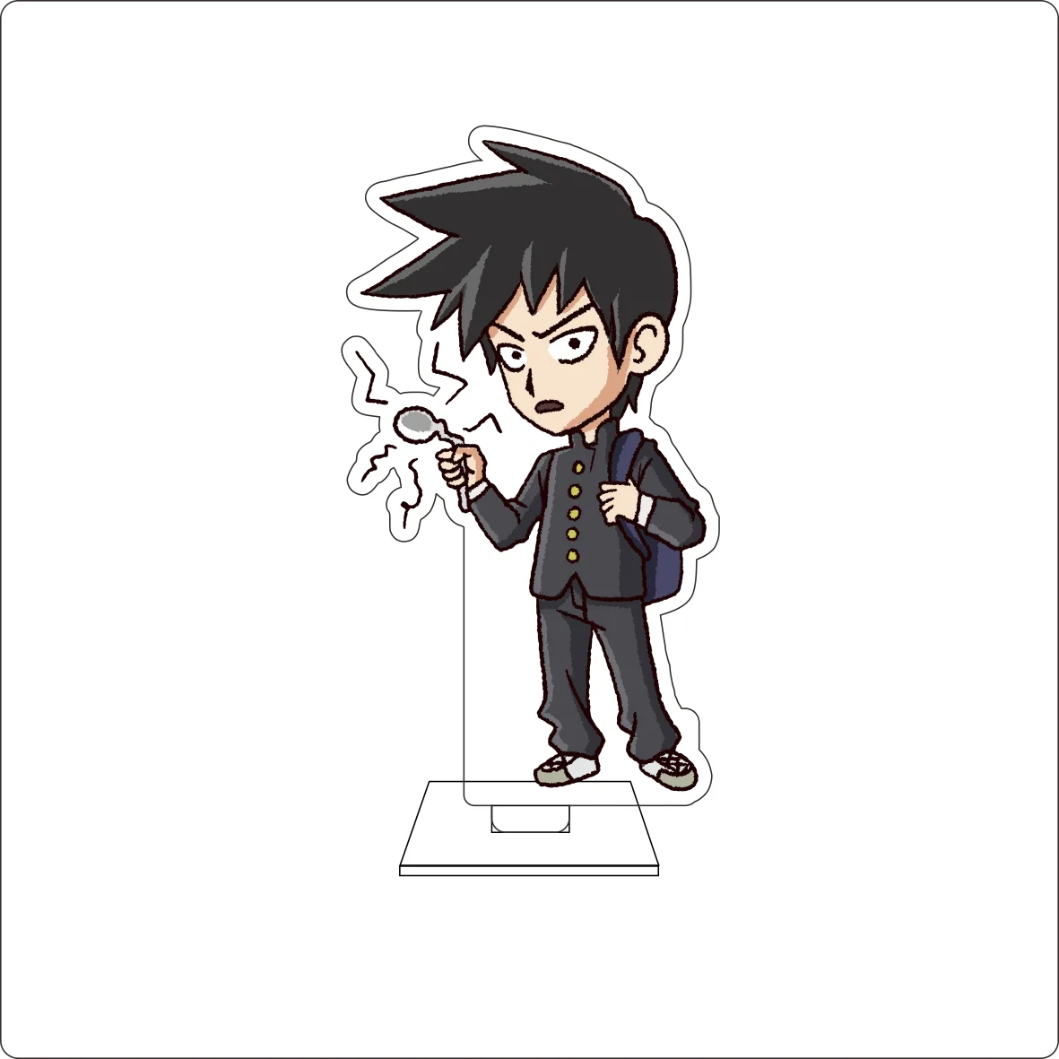 10CM Anime Mobu Saiko Hyaku Cosplay Cute Acrylic Figure Stand Plate Reigen Arataka‌ ‌Shigeo Kageyama Ornaments Gifts view 4
