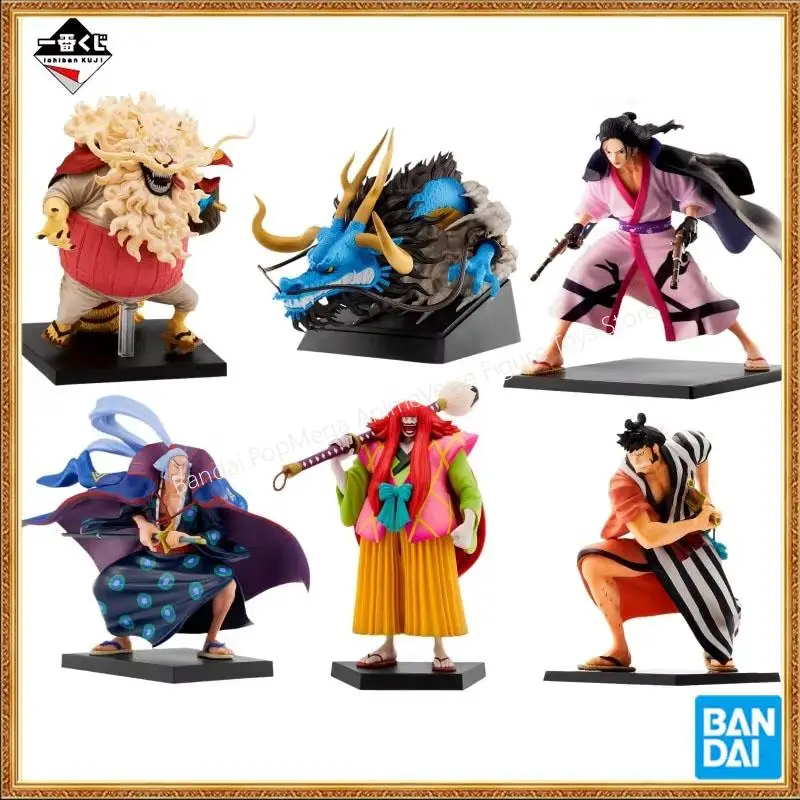 

In Stock Original Bandai Ichibansho One Piece (Nine Heroes in Red Sheaths Part 2) Figures Collection Action Model Toys