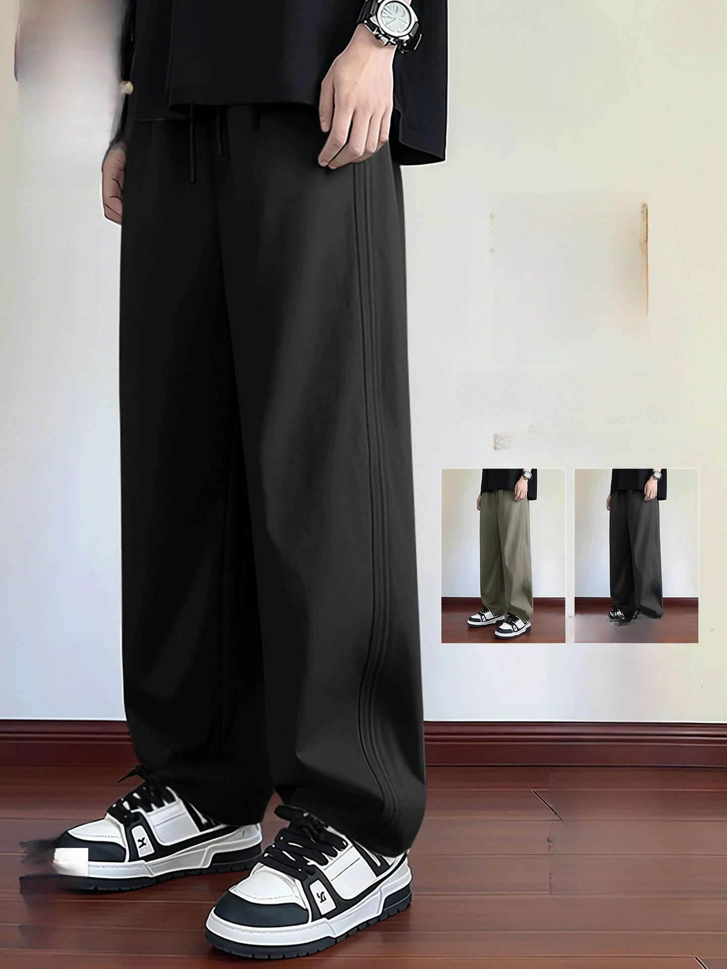 

Мужские утепленные спортивные брюки Fce Lined для активного отдыха, осенне-зимние, американского стиля, свободные повседневные брюки для молодежи