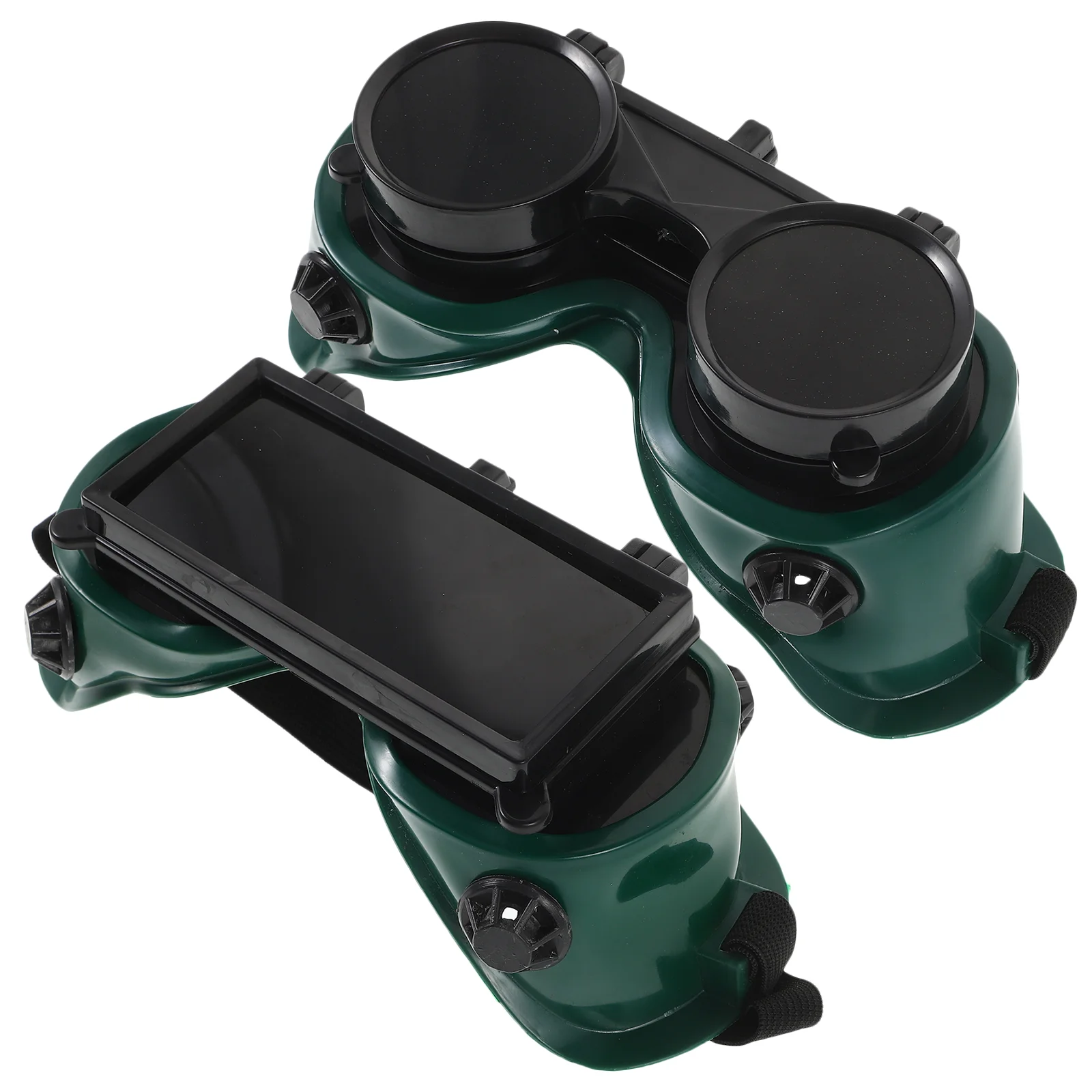 2 Pcs Welding Protective Glasses Welder Goggle Goggles for Lens Dust-proof Gear Plastic Safety