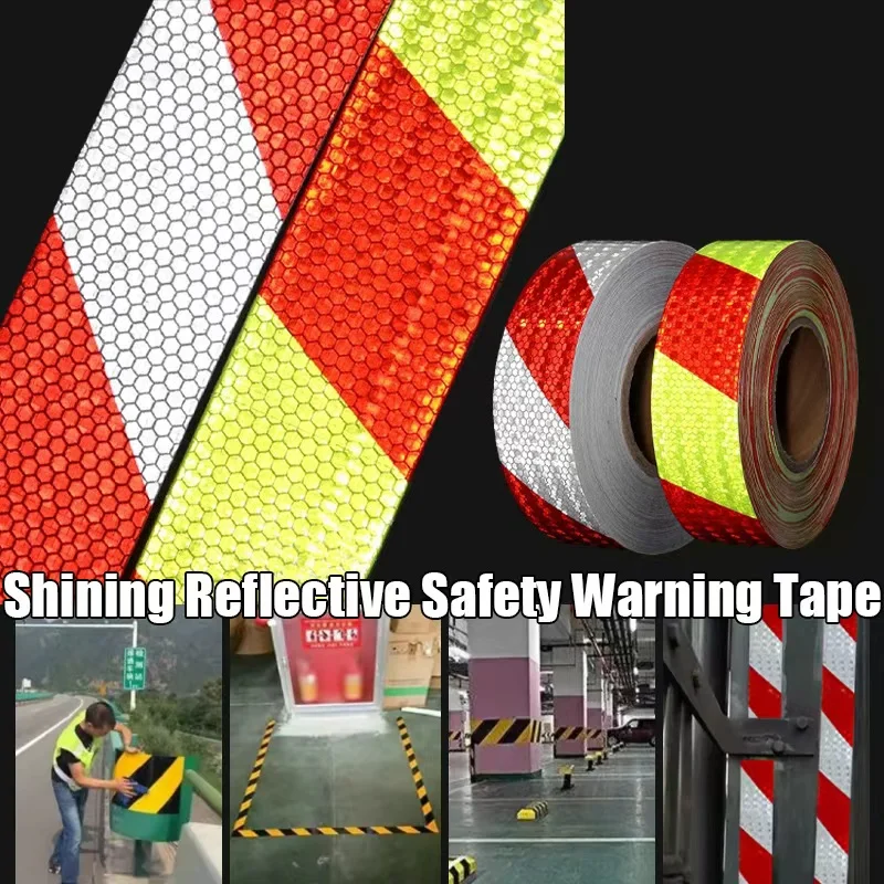 

1 Roll 3Meter Shining Reflective Safety Tape Self Adhesive for Car Truck Motorcycle