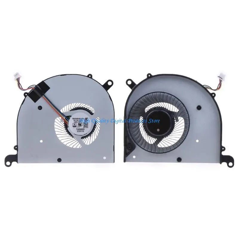 U2JE 1 Piece Laptop Resfricing Fan para MSI Modern PS63 8rc 8m MS-16S1 5V 0,5A 4pin 4WIRES