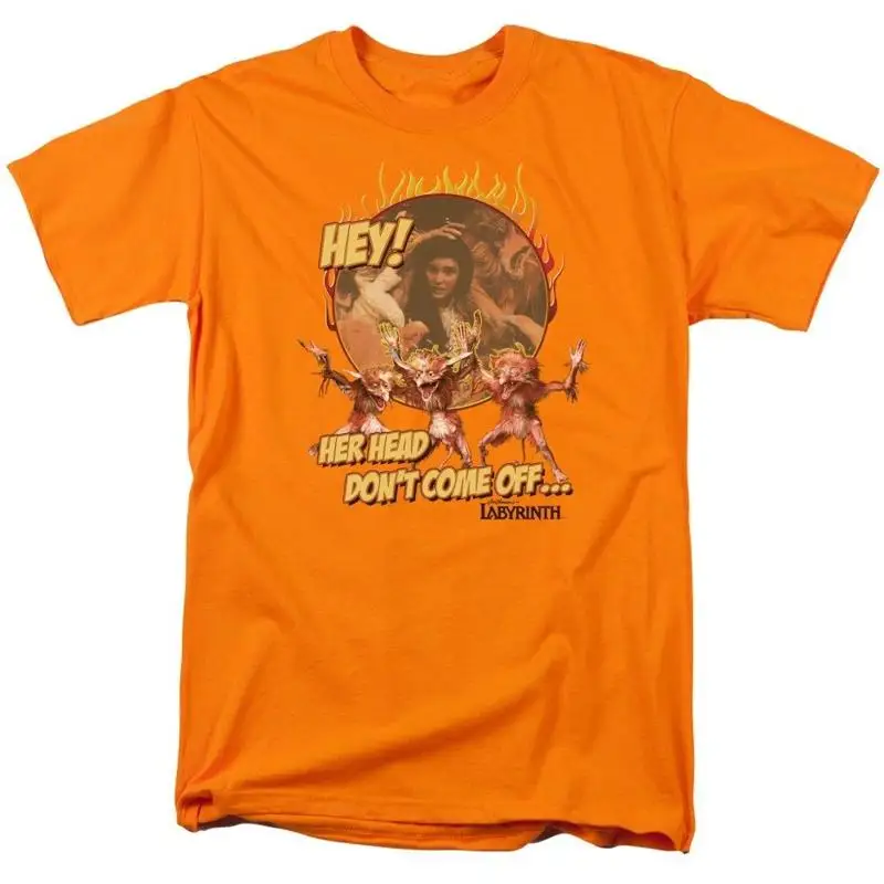 

Labyrinth Head Don't Come Off T Shirt Sizes S 3X NEW