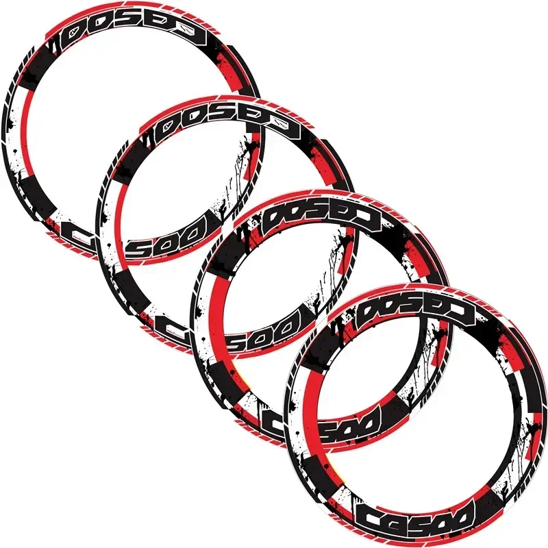 FOR HONDA CB500 X F CB500X CB500F CBR500 Motorcycle Parts Contour Wheel Decoration Decal Sticker - 3