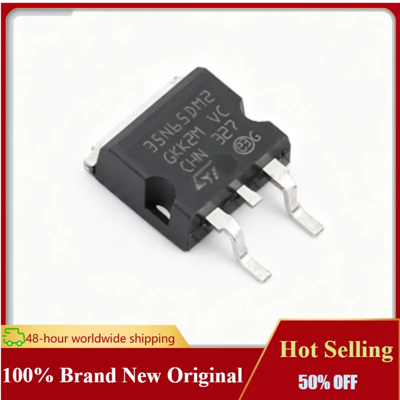 1-100PCS STB35N65DM2 35N65DM2 D2PAK Original Genuine Goods in Stock Hot Selling