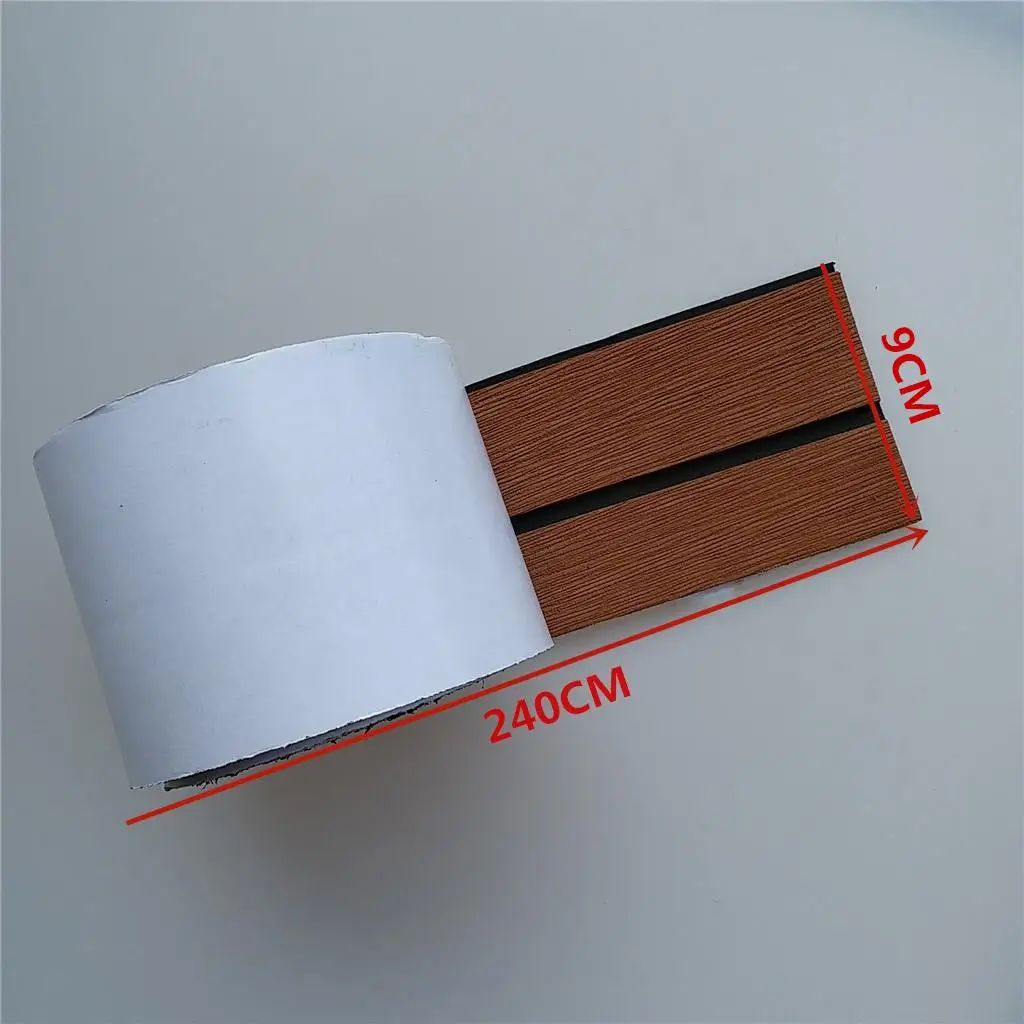 

High Density EVA Foam Decking Sheet Non Slip Marine Flooring Faux Teak Carpet Mat for Boat Yacht Accessories