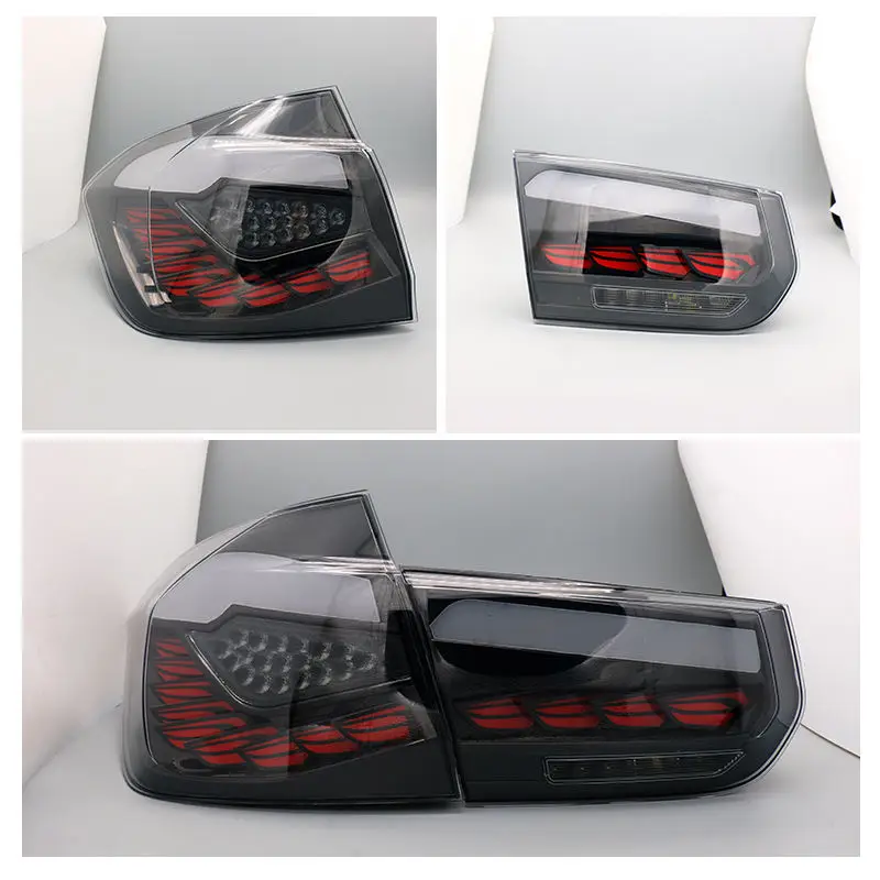 Rauchschwarzes Rücklicht, LED-Auto-Rückleuchte für BMW 3er F30 F35 2013–2018