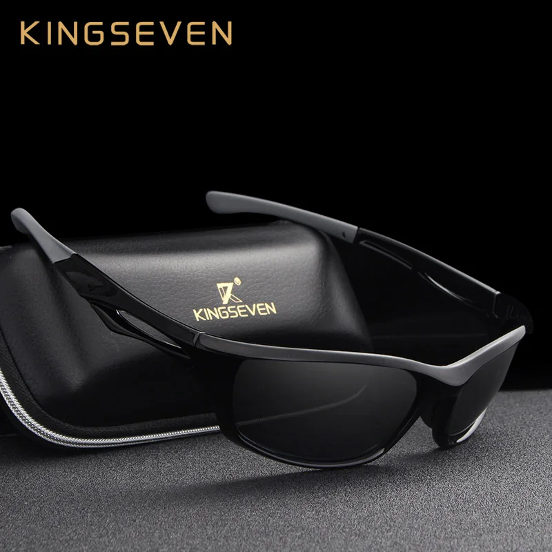 

KINGSEVEN Men Driving Sunglasses Polarized Sunglasses Driving Night Vision Goggles Sun Glasess Brand Designer Oculos De Sol