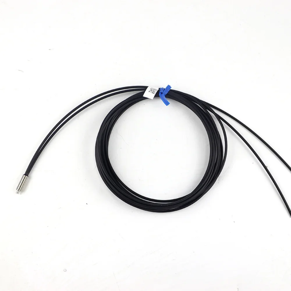 Reflective fiber optic sensor Fiber length 2m Allowable bending radius R30 Detection distance 390mm Fiber optic sensor