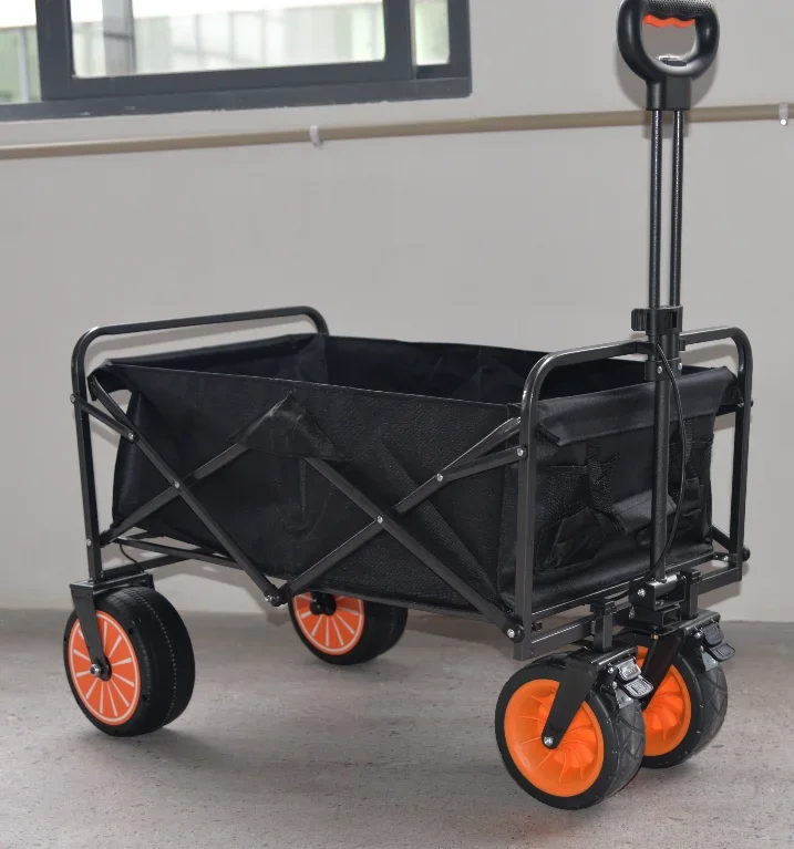 Motorized Outdoor Garden Beach Trolley fishing folding Electric Camping  Wagon Portable Shopping tour hand luggage