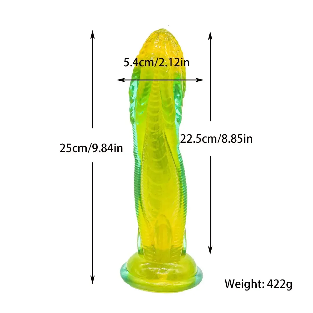 Huge Dragon Dildo Suction Cup Dildo Prostate Massager Large Butt Plug Thick Green Bad Dragon Jelly Penis Anal Sex Toys for Women