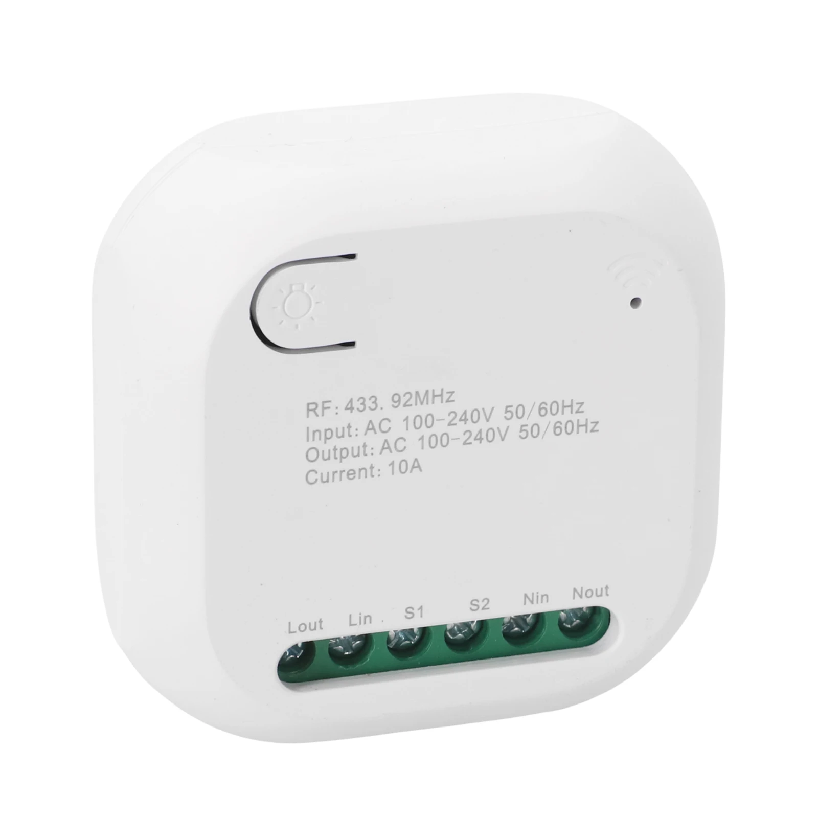 

Устройство дистанционного управления 433 МГц, умное управление освещением, переключатель RF433 МГц, простая установка, технология автономного питания, дистанционное управление для помещений