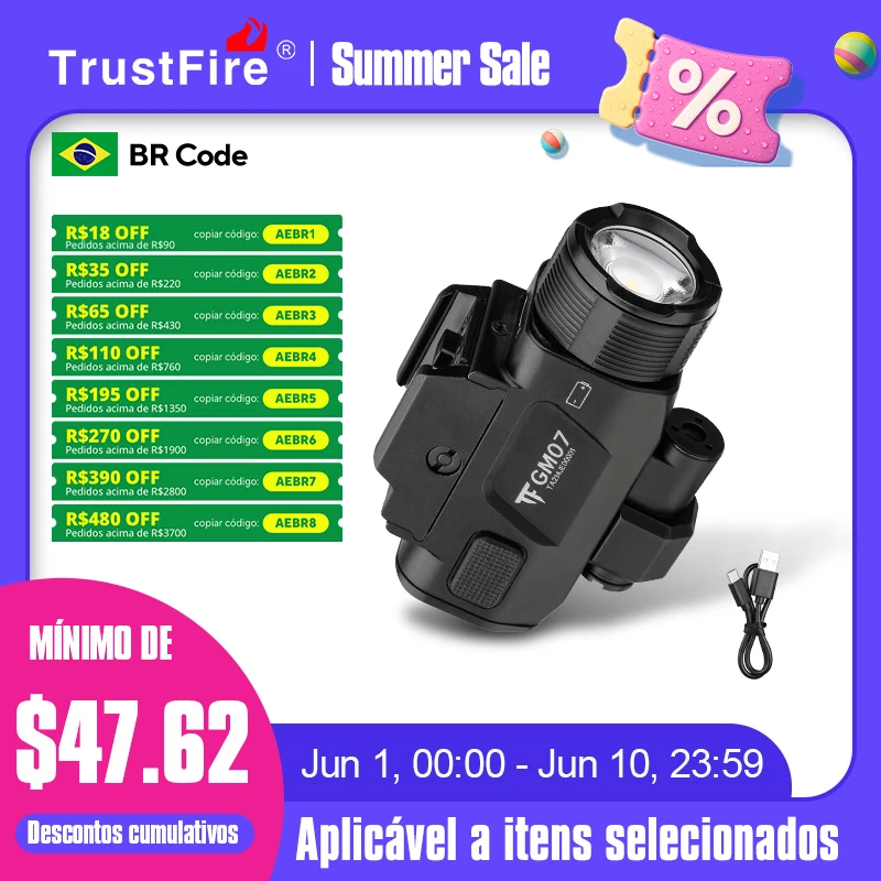 linternas-trustfire-gm07-haz-verde-1050-lumenes-liberacion-rapida-2-modos-16340-ip65-para-antorcha-tactica-de-pistola-de-uso-comun