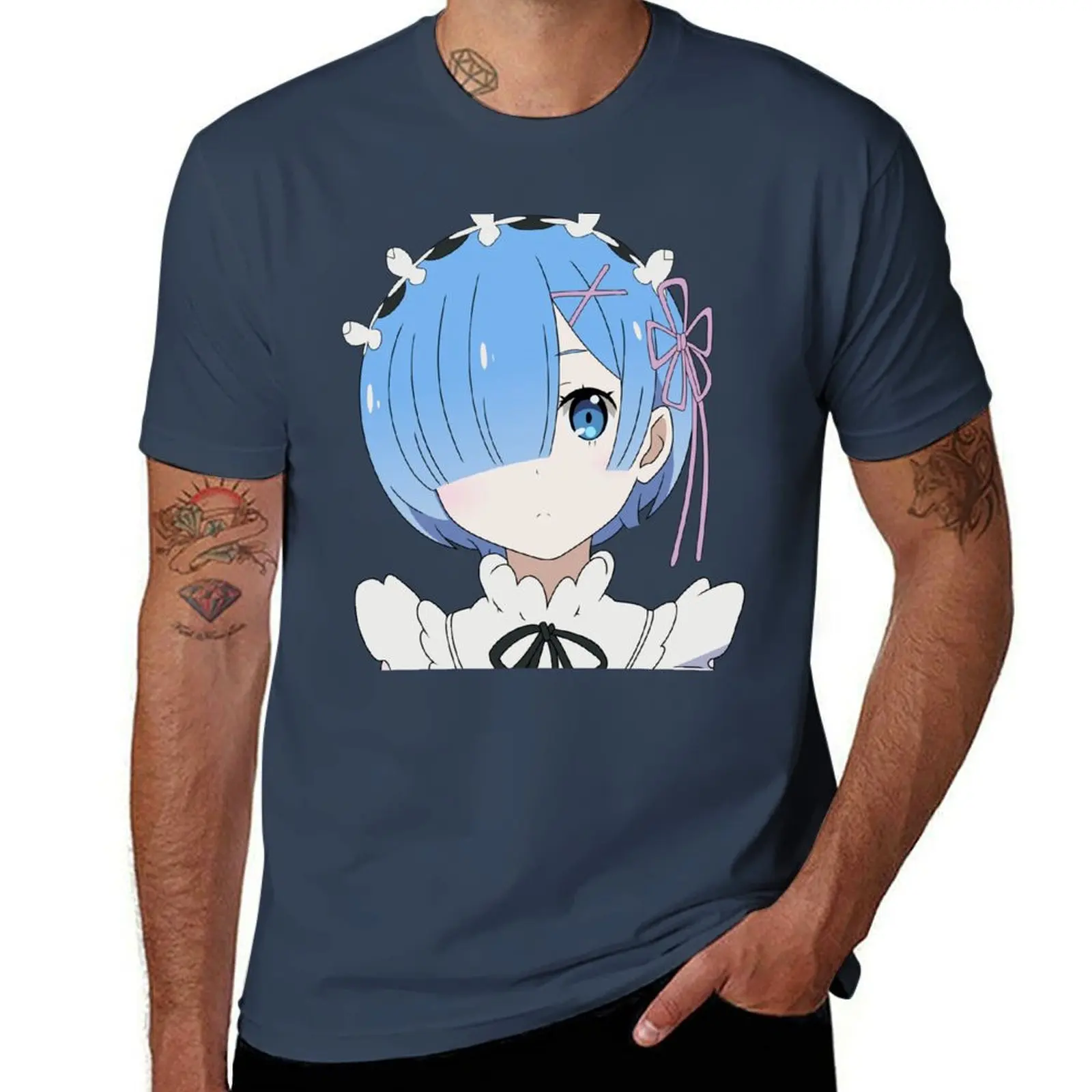 

Re: Zero - Rem [no background] T-Shirt graphic t shirts for man t shirts cotton 100% T-Shirt