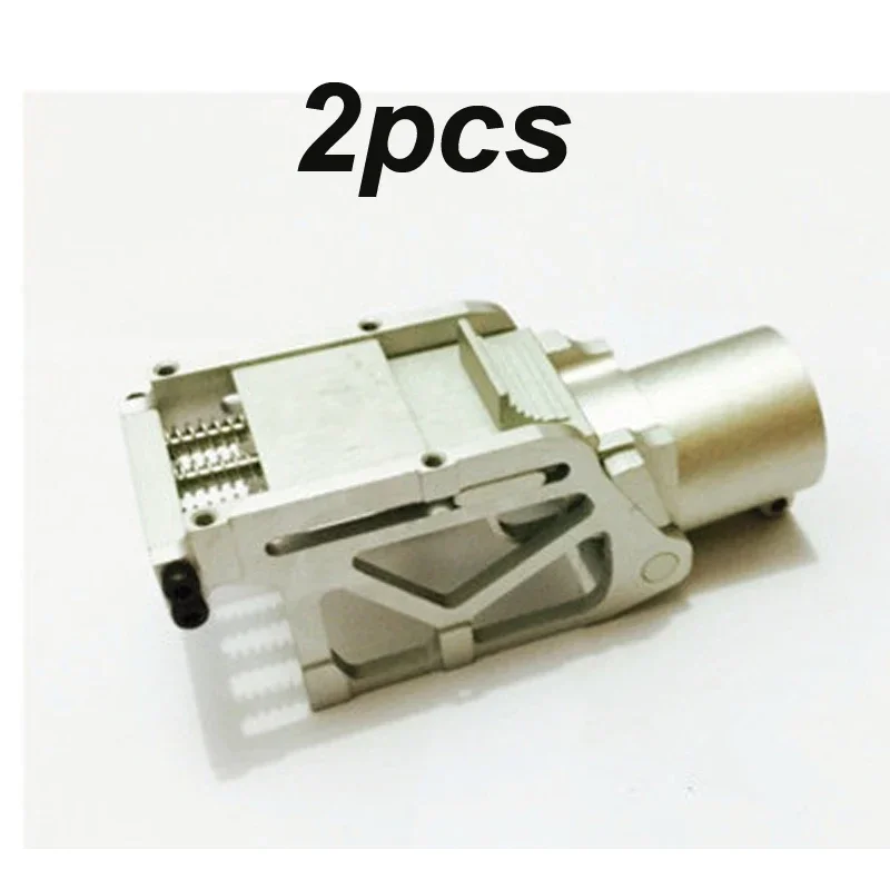SkyDEl2PCS CNC Aluminum Z25 25mm Folding Arm Automatic Multi-axis Tube Clamp Fixed Seat Black Grey For RC Agriculture Plant
