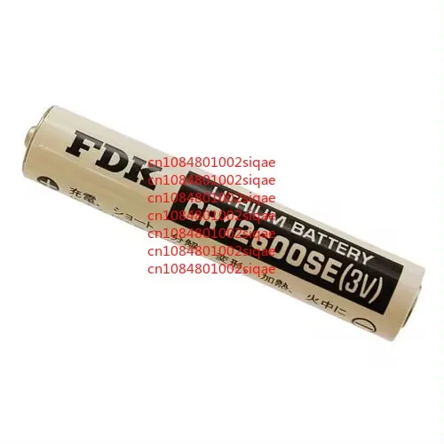 

New CR12600SE 3V Instrument Equipment PLC Lithium Battery Parts Customizable Plug
