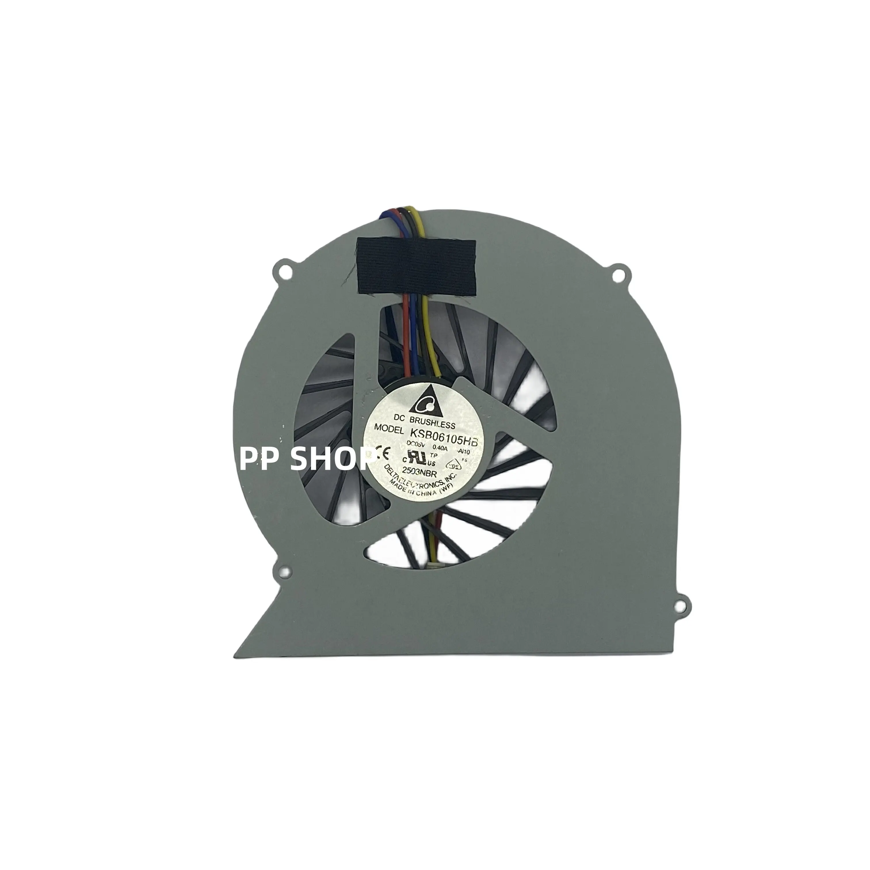 Ventilador de Resfriamento Substituto para Laptop ASUS N43S N43SL N43SM N43SN, Ventilador de Dissipação de Calor de Alto Desempenho e Silencioso