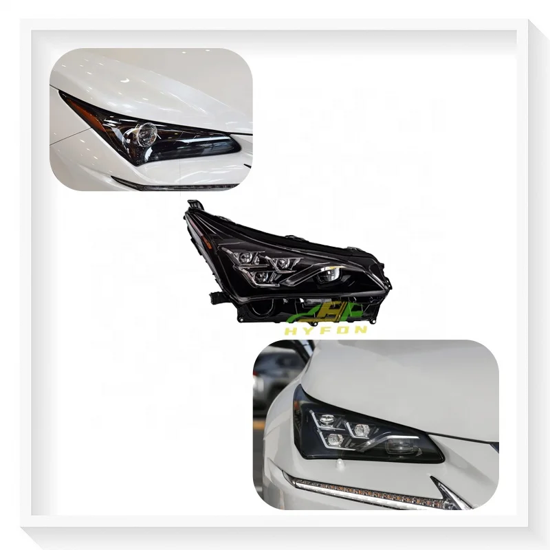 

Для Lexus NX200 2015-2021: Обновленные высококачественные четырехглазые матричные полностью светодиодные фары NX300H с идеальной совместимостью, Plug and Play