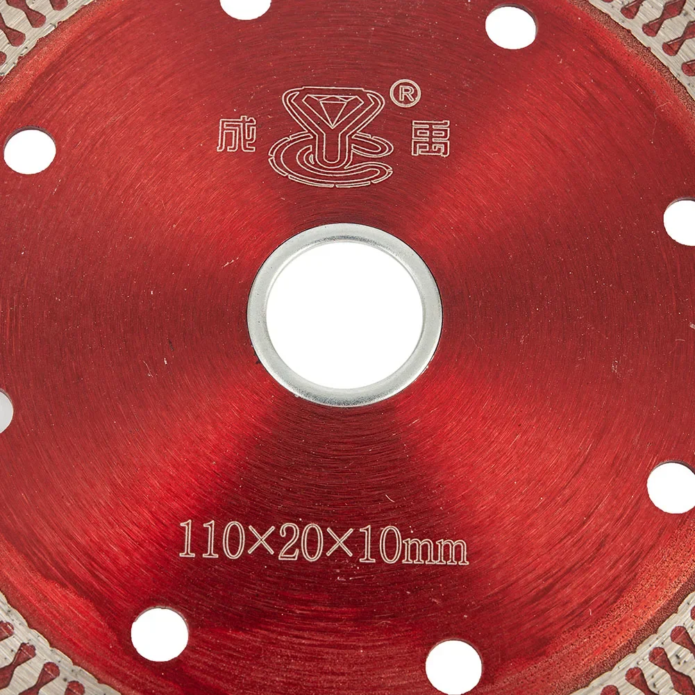 Super Thin Diamond Saw Blade Disc, Cortar Lâmina de serra para Porcellanato Tile Ceramic Cutting Stone, 110mm, 1Pc