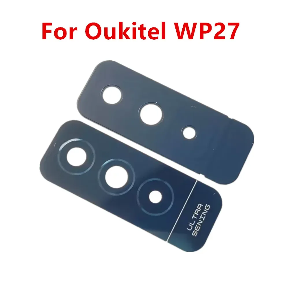 

Pop Original For Oukitel WP27 6.78" Cell Phone Ultra Sening Back Camera Lens Glass Cover Repair Part Replacement