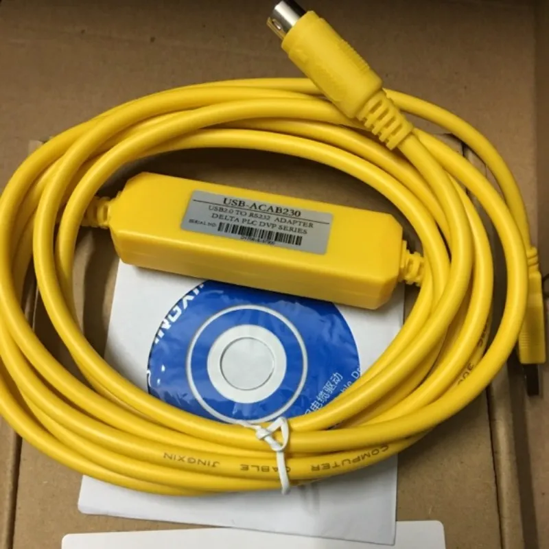 USBACAB230 Delta PLC Programmierung Kabel USB ZU RS232 Adapter Für USB-DVP ES EX EH EC SE SV SS Serie Kabel