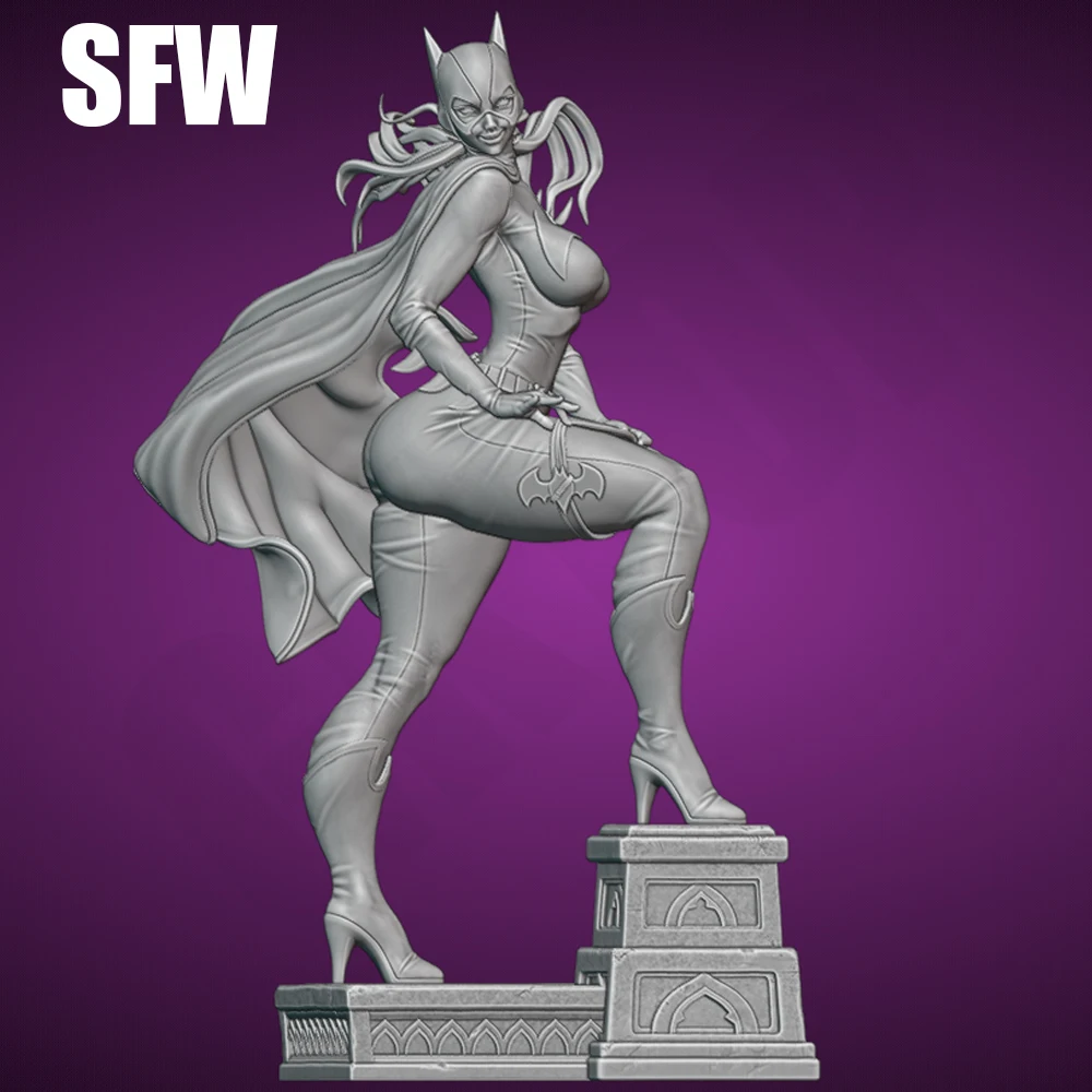 

1/24 Sexy Beauty NSFW Resin Figurine Toy Unpainted GK Doll Unassembled 3D Print Assembly Miniature Reduction Statue Toy