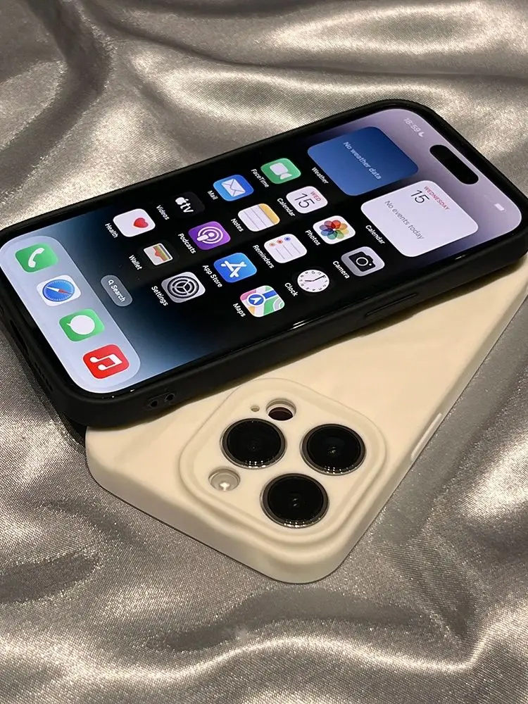 Miękkie etui na telefon z wzorem do iPhone'a 11 12 13 14 15 16 Pro Max X Xs XR Max Plus Candy Bumper Silicone Cover — zdjęcie 2