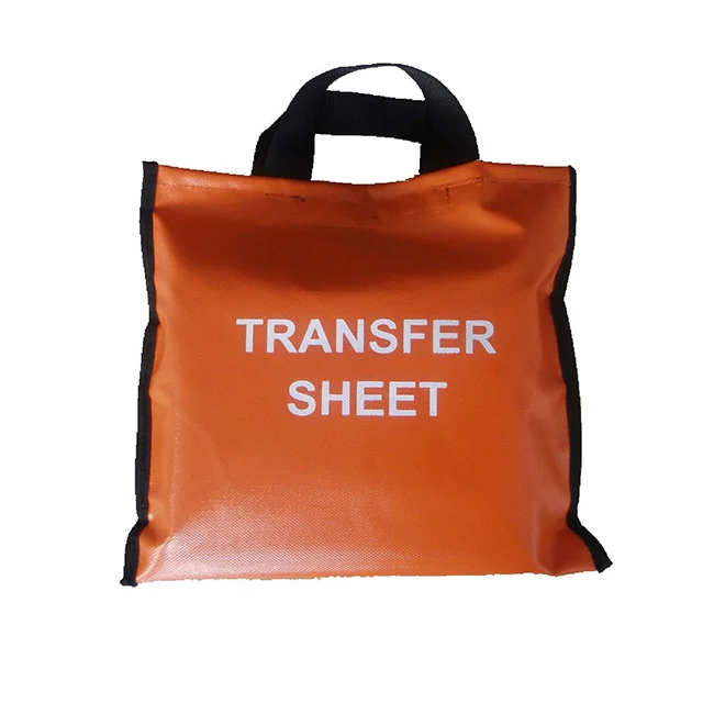 Portable Emergency Rescue Disposable Transfer Sheet Soft Stretcher with 6 Handles