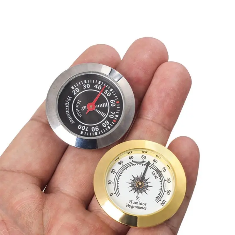 (BF06)1Pc Humidity Sensor Tester Guitar Hydrometer Humidity Meter With High Precision Hygrometer Monitor For Humidor Cabinet