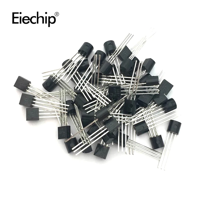 50pcs/set TO-92 transistor TL431A TL431 2N2222 2N3904 BC327 BC337 S8550 Regulator Tube Triode diy electronic transistors pack