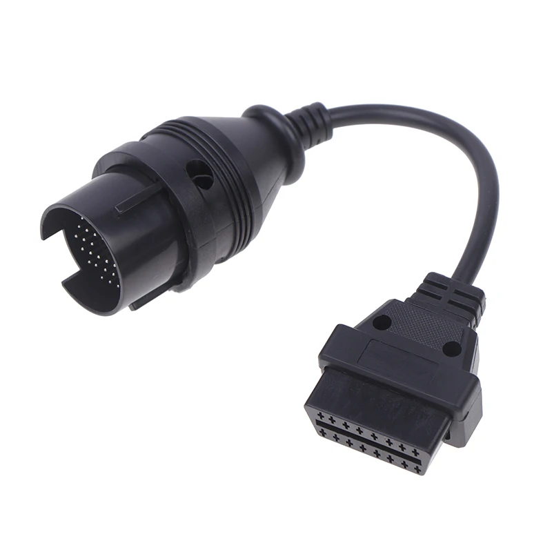 1 Pcs Truck Diagnostic Adapter Cable 38 Pin To OBD OBD2 16 Pin Female Diagnostic Adapter For Heavy Duty Trucks