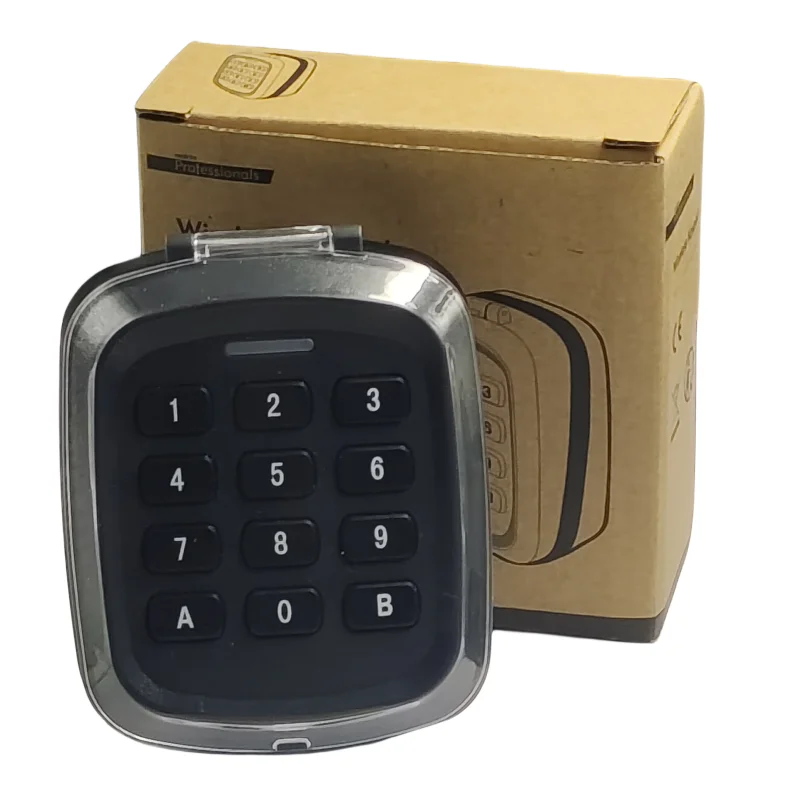 Waterproof Universal 12V 24VDC Metal Case Digital Wired Keypad for Garage Door, Gate Opener and Access Control Systems