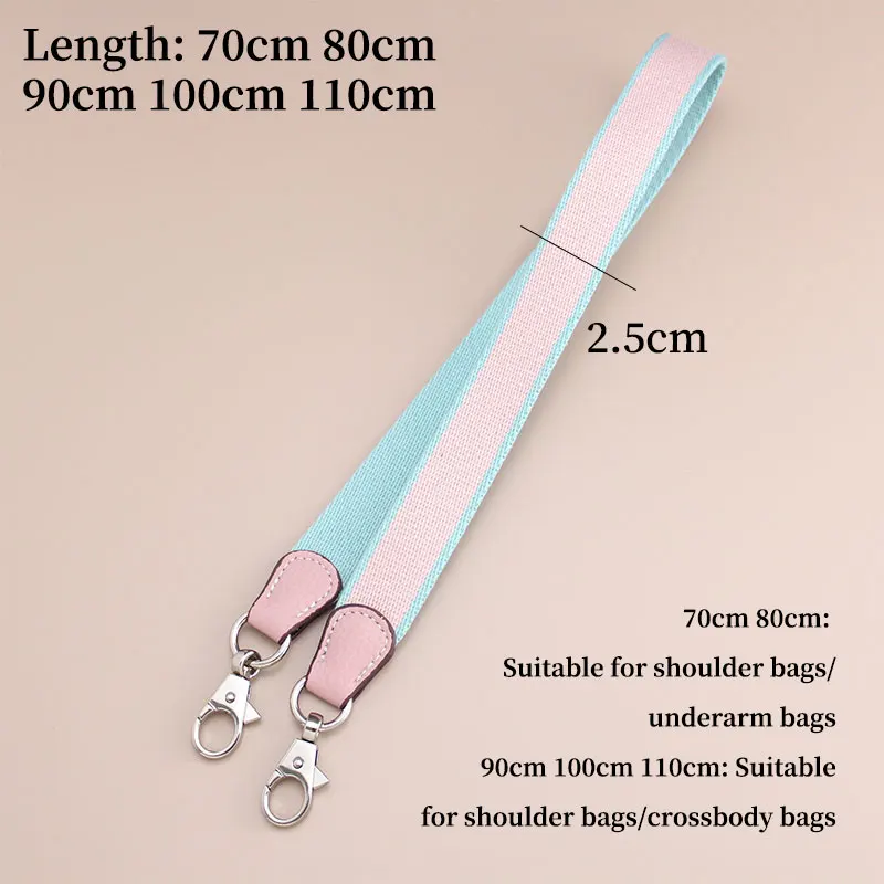 Bag Strap Women Handbag Belt Replacement Canvas Handbag Handles Shoulder Strap Bag Accessories TINBERON Bag Straps For Crossbody