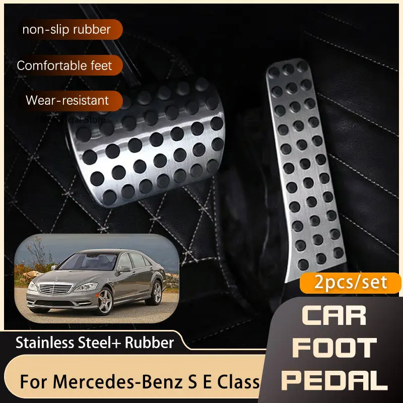 

Car Pedals For Mercedes Benz E S Class W211 W221 2003 2004 2005 2006 2007 2008 2009 2010 2011 2012 2013 Gas Brake Clutch Pedal