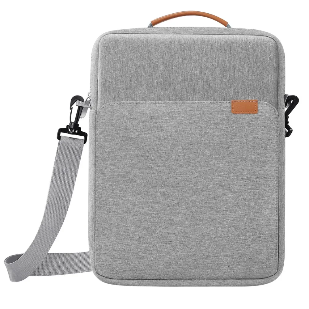 

Противоударная сумка через плечо с ручкой, многофункциональная портативная сумка через плечо для планшета, водонепроницаемый чехол для ноутбука, деловой чехол