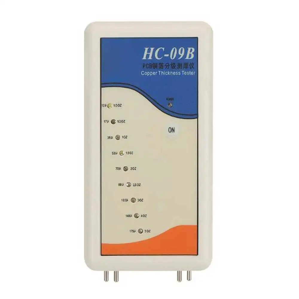 LED Copper Foil Thickness with Battery Gauge PCB Circuit Board Clad Laminate Grading Tester