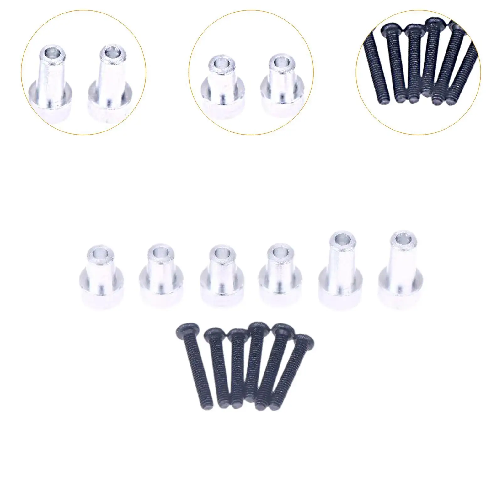 Colonne de coque de voiture RC, pièces de réparation surélevées, poteaux de carrosserie pour MN82 82S/82Pro/82L