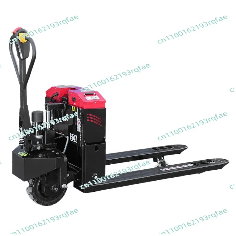 

3 tons forklift hand-pulled hydraulic truck 2 tons small fully automatic warehouse site loading and unloading pallet truck