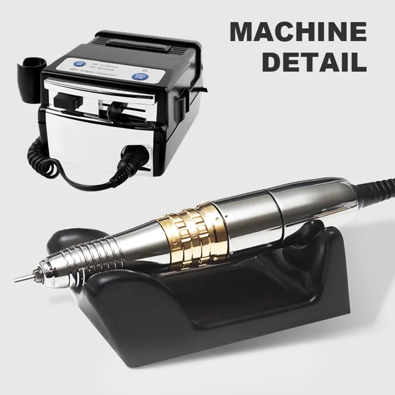2086 AT-ND-182 Anti-Japanese Hero, Better Than Japan, 65W 28000rpm G5 Metal Nail Drill Machine