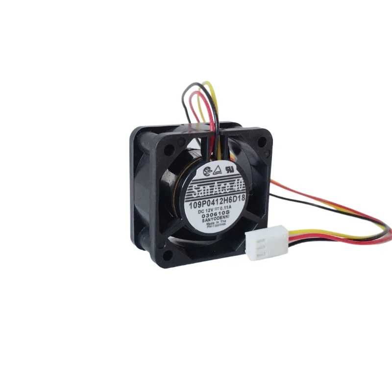 

Вентилятор 40 мм для SANYO 109P0412H6D18 4 см 4020 с двойным шариковым охлаждением, 12 В, 40x40x20 мм, кулер