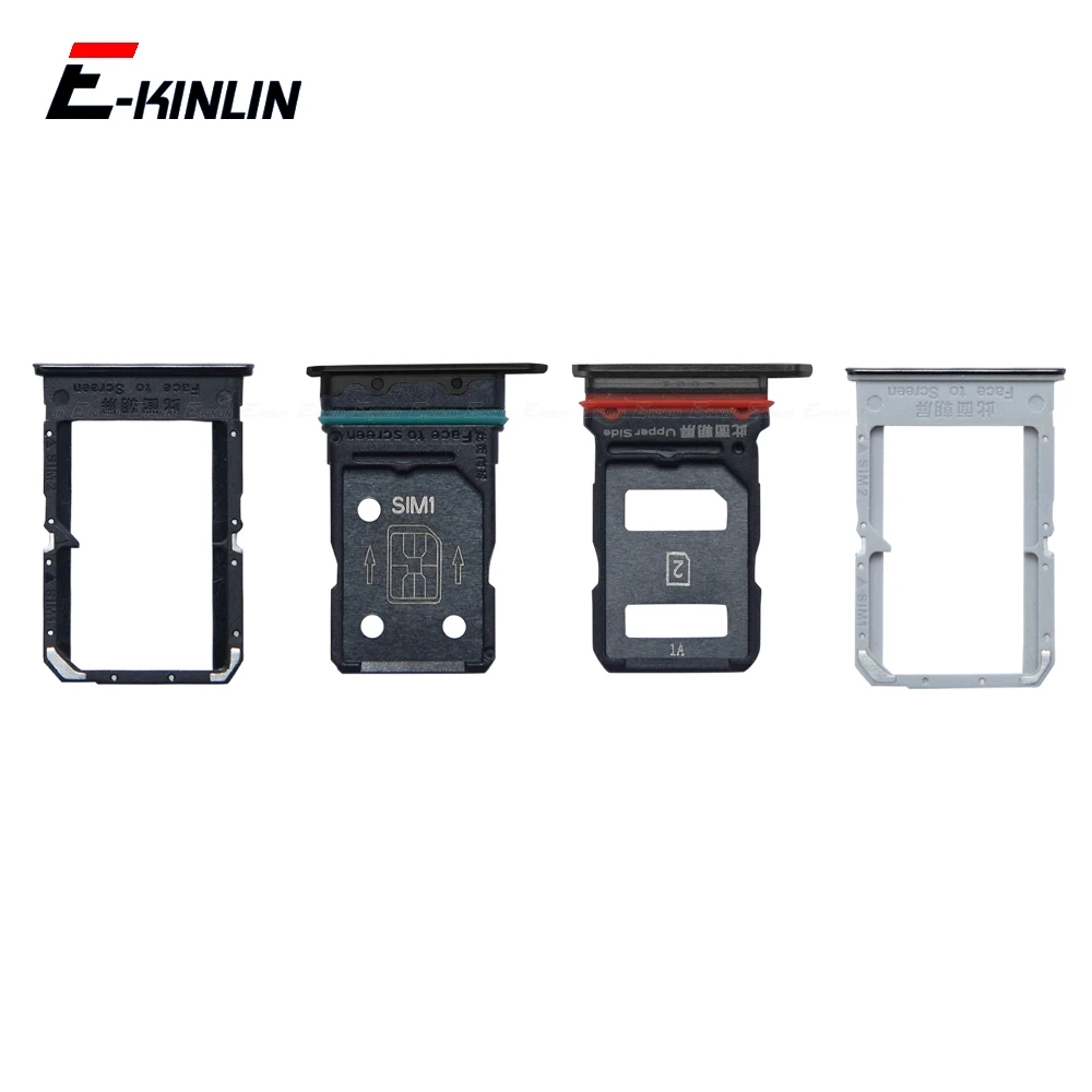 

Sim Micro SD Card Socket Adapter Container Connector Holder Slot Tray Reader Parts For OPPO Find X X2 Lite Neo Pro