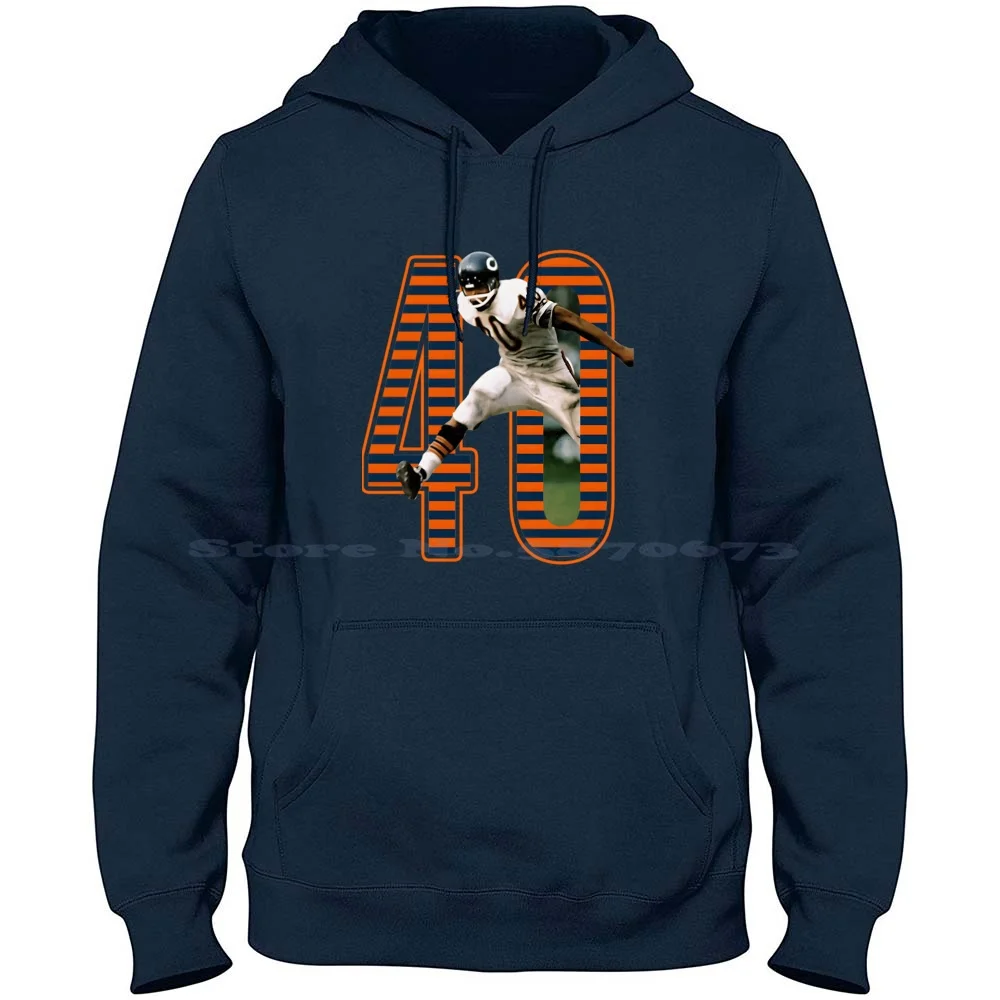 Sudadera con capucha clásica de Gale Sayer, camisa 100% de algodón