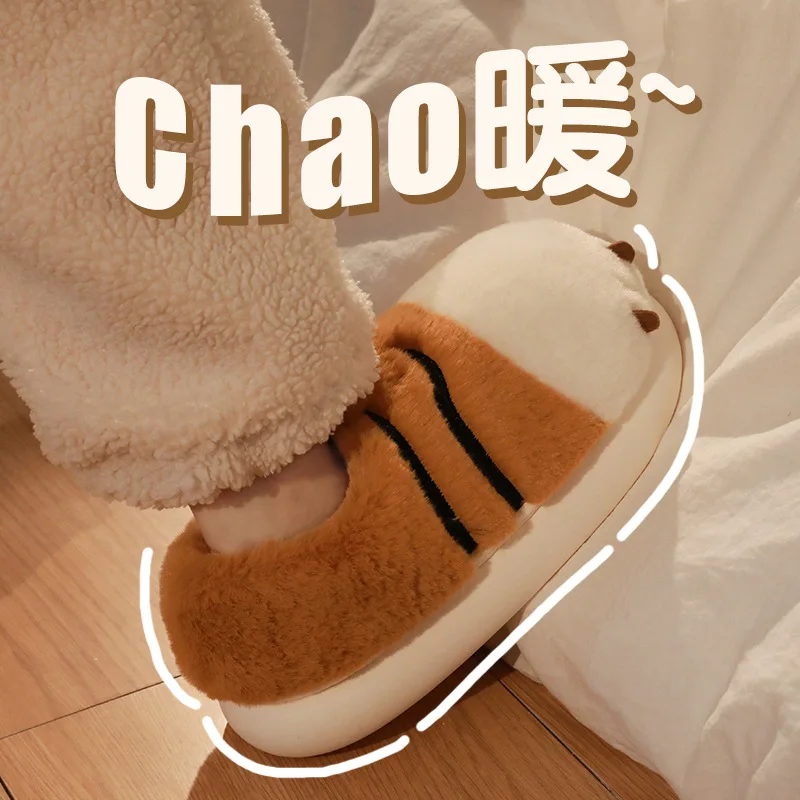 

Cute Animal Slippers for Women Indoor Outdoor Memory Foam House Slippers Soft Warm Cozy Fuzzy Bedroom Non-Slip Shoes Slippers