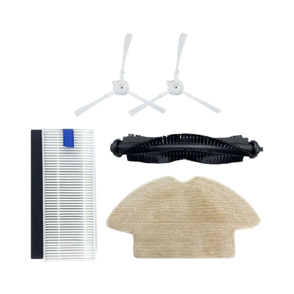 2 Sets Side Brush HEPA Filter Mop Cloth For 360 Robot Vacuum Cleaner Spare Parts Accessories Replacement Kit