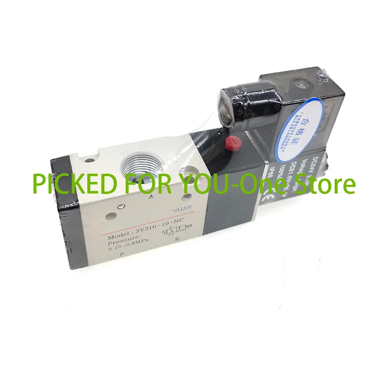 3V310-10-NC DC24V Solenoid Valve Electromagnetic Valve Pneumatic Component 3V300 Series