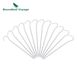 Boundless voyagepioli per tende in lega di titanio campeggio escursionismo arrampicata picchetti per unghie ultraleggeri