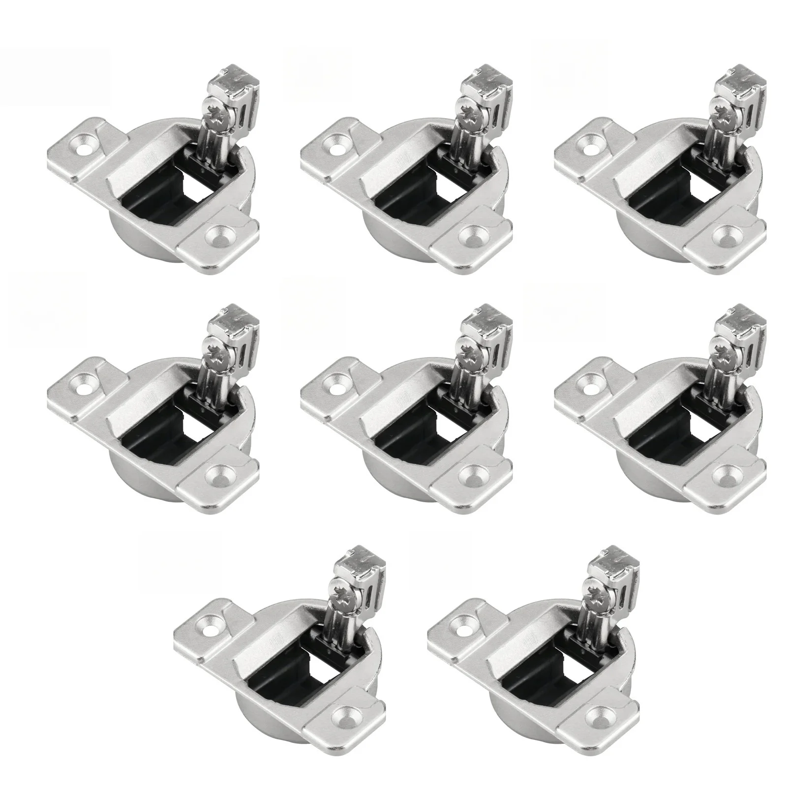 8Pcs/Set Stainless Steel Cabinet Hinges For Blum 30.310-11.02 Kitchen Cabinets Accessories Replacement Parts 110-Degree Hinges