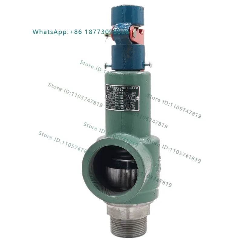 A28H-16 pressure relief valve spring fully open adjustable safety valve A28W-16T