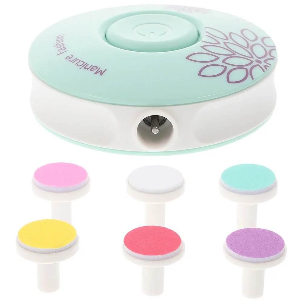 

1Set Electric Nail File for Gentle Nail Polishing Tool Safe Manicure Pedicure Set for Pedicure Kit